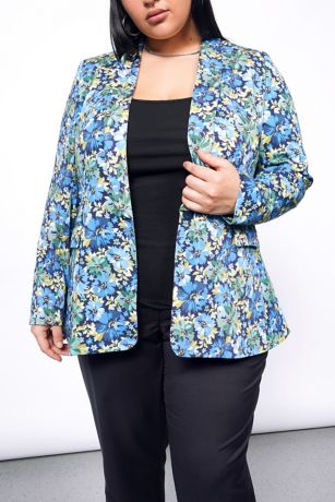 Wildfang Empower Floral Tux Blazer | David's Bridal